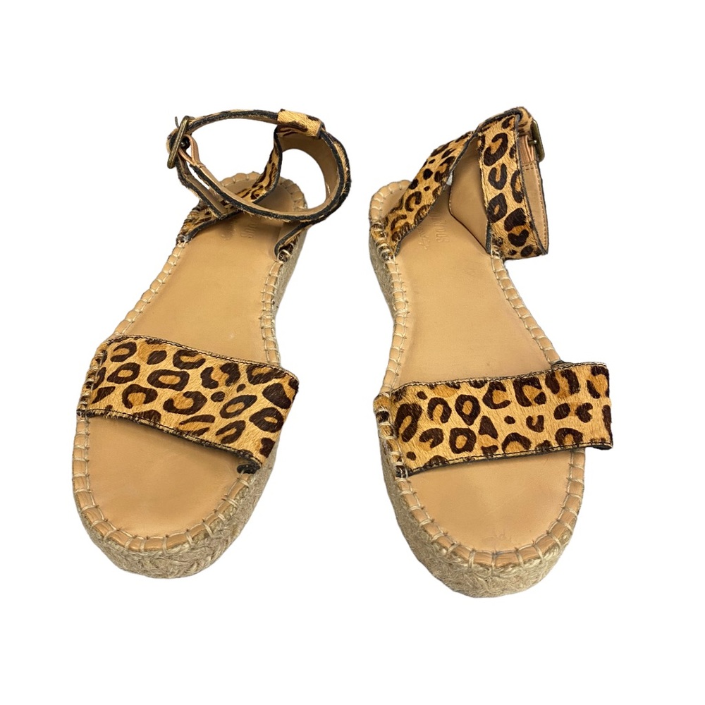 Soludos Cadiz Cheetah Print Espadrille Sandals 6 - Picture 5 of 8